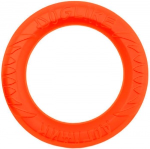 Кольцо 8-мигранное DL большое оранжевое от магазина dog22.ru 
